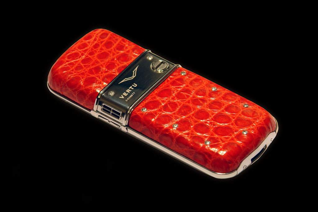 Vertu Constellation Exotic Crocodile Leather MJ Edition - Red Skin